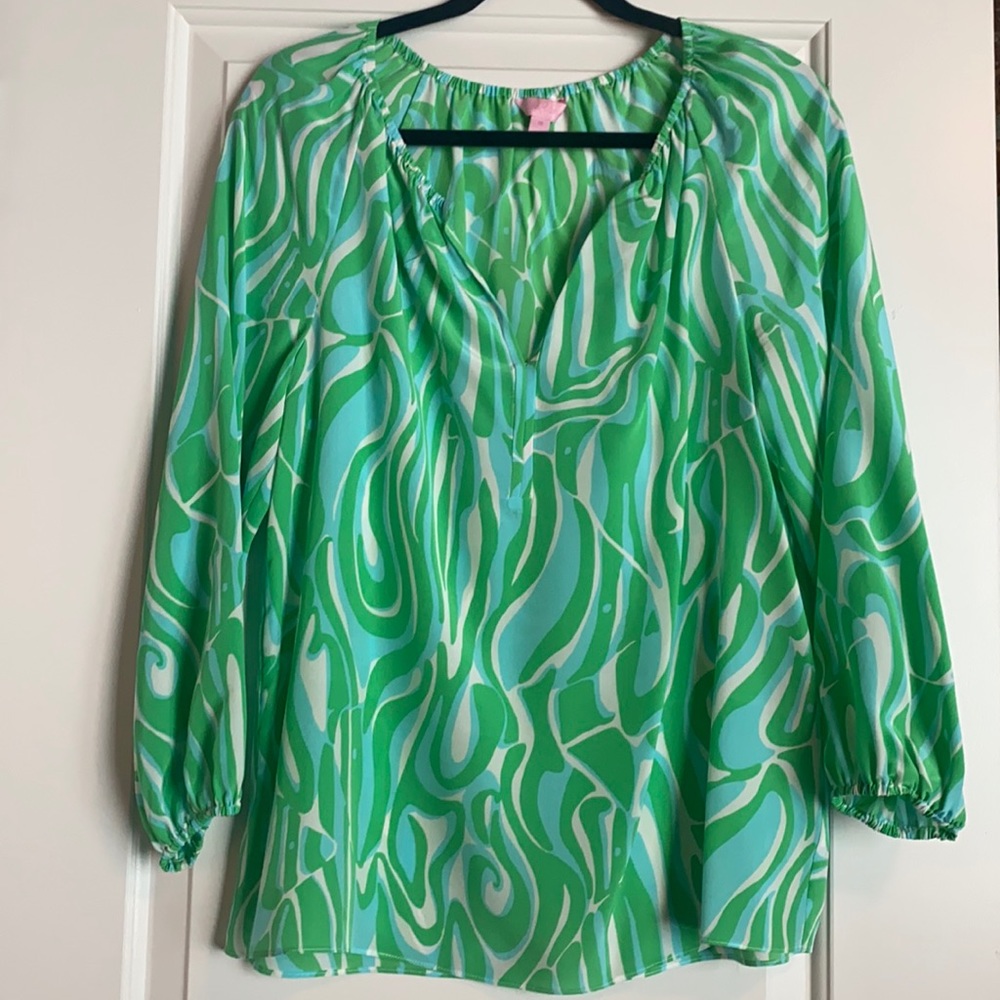 Lilly Pulitzer Silk Blouse